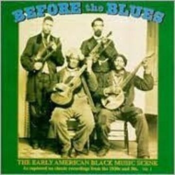 Various Artists - Before The Blues i gruppen CD / Jazz/Blues hos Bengans Skivbutik AB (543042)