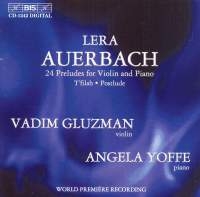 Auerbach Lera - 24 Violin Preludes i gruppen Externt_Lager / Naxoslager hos Bengans Skivbutik AB (543049)