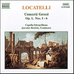 Locatelli Pietro Antonio - Concerti Grossi Op 1 i gruppen Externt_Lager / Naxoslager hos Bengans Skivbutik AB (543652)