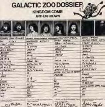 Brown Arthur And Kingdom Come - Galactic Zoo Dossier i gruppen CD / Toppsäljare hos Bengans Skivbutik AB (543856)