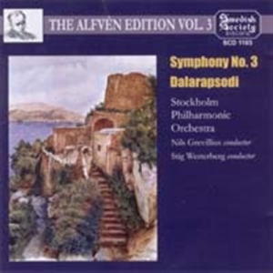 Alfven Hugo - Symphony 3, Dalecarlian Rhapso i gruppen Externt_Lager / Naxoslager hos Bengans Skivbutik AB (544497)