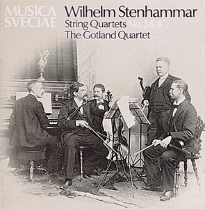 Stenhammar Wilhelm - Stråkkvartett Nr 3 & 4 i gruppen Externt_Lager / Naxoslager hos Bengans Skivbutik AB (544843)
