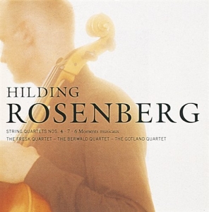 Rosenberg Hilding - Stråkkvartett Nr 4 & 7 i gruppen Externt_Lager / Naxoslager hos Bengans Skivbutik AB (544859)
