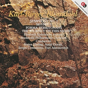 Blomdahl Karl-Birger - Symfoni Nr 3 i gruppen Externt_Lager / Naxoslager hos Bengans Skivbutik AB (544885)