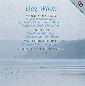 Wiren Dag - Violin Concerto Triptych Wind Quint i gruppen Externt_Lager / Naxoslager hos Bengans Skivbutik AB (544918)