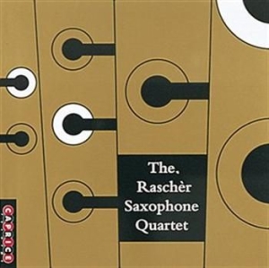The Rascher Saxophone Quartet - The Rascher Saxophone Quartet i gruppen Externt_Lager / Naxoslager hos Bengans Skivbutik AB (545018)