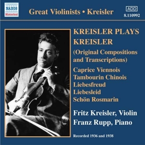 Kreisler Fritz - Kreisler Plays Kre i gruppen Externt_Lager / Naxoslager hos Bengans Skivbutik AB (545217)