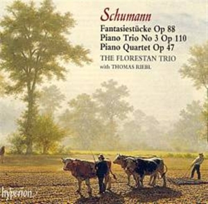 Schumann Robert - Piano Trio & Piano Quartet i gruppen Externt_Lager / Naxoslager hos Bengans Skivbutik AB (545595)