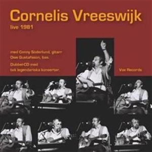 Cornelis Vreeswijk - Cornelis Vreeswijk Live 1981 i gruppen Minishops / Cornelis Vreeswijk hos Bengans Skivbutik AB (545596)