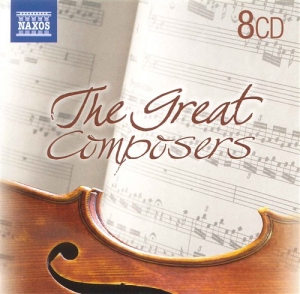 Various (8Cd) - The Great Composers i gruppen ÖVRIGT / cdonuppdat / CDON Jazz klassiskt NX hos Bengans Skivbutik AB (545610)