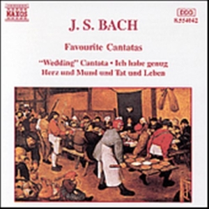 Bach Johann Sebastian - Favourite Cantatas i gruppen Externt_Lager / Naxoslager hos Bengans Skivbutik AB (545827)