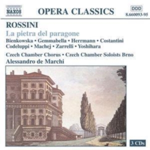 Rossini Gioacchino - La Pietra Del Paragone i gruppen Externt_Lager / Naxoslager hos Bengans Skivbutik AB (545977)