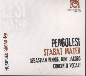 Pergolesi G.B. - Stabat Mater -Digi- i gruppen CD / Klassiskt,Övrigt hos Bengans Skivbutik AB (546006)