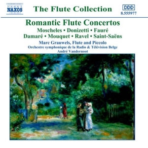 Various - Romantic Flute Concertos i gruppen Externt_Lager / Naxoslager hos Bengans Skivbutik AB (546166)