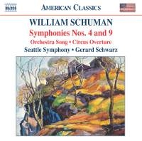 Schumann William - Symphony 4 & 9 i gruppen Externt_Lager / Naxoslager hos Bengans Skivbutik AB (546196)