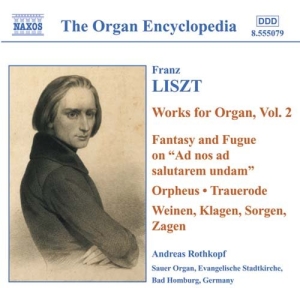 Liszt Franz - Organ Works Vol 2 i gruppen Externt_Lager / Naxoslager hos Bengans Skivbutik AB (546249)