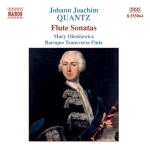 Quantz Johann Joachim - Flute Sonatas i gruppen Externt_Lager / Naxoslager hos Bengans Skivbutik AB (546275)