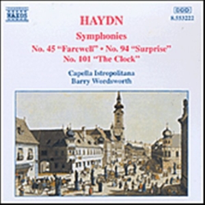 Haydn Joseph - Symphonies i gruppen Externt_Lager / Naxoslager hos Bengans Skivbutik AB (546322)