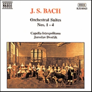 Bach Johann Sebastian - Orchestra Suites Nos. 1-4 i gruppen Externt_Lager / Naxoslager hos Bengans Skivbutik AB (546326)