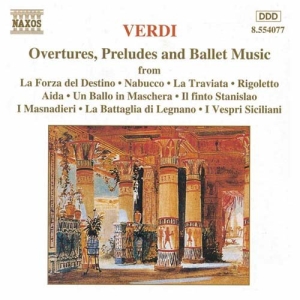 Verdi Giuseppe - Overtures Preludes & Ballet Mu i gruppen Externt_Lager / Naxoslager hos Bengans Skivbutik AB (546333)
