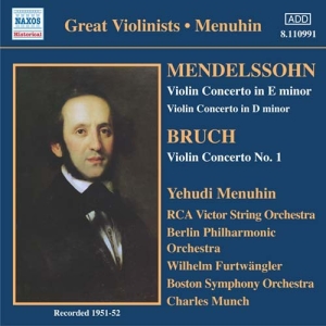Bruch/Mendelssohn - Violin Concertos i gruppen Externt_Lager / Naxoslager hos Bengans Skivbutik AB (546533)