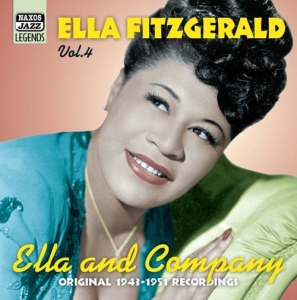 Fitzgerald Ella - Vol 4 - Ella And Company i gruppen CD / Jazz hos Bengans Skivbutik AB (546899)