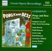 Gershwin George - Porgy & Bess i gruppen Externt_Lager / Naxoslager hos Bengans Skivbutik AB (547376)