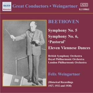 Beethoven Ludwig Van - Symphonies 5 & 6 i gruppen Externt_Lager / Naxoslager hos Bengans Skivbutik AB (547975)