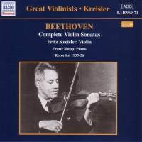 Beethoven Ludwig Van - Complete Violin Sonatas i gruppen Externt_Lager / Naxoslager hos Bengans Skivbutik AB (548068)