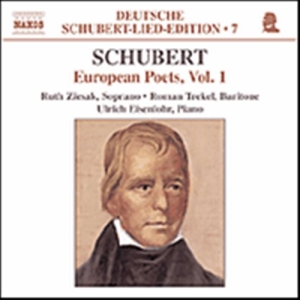 Schubert Franz - European Poets Vol 1 i gruppen Externt_Lager / Naxoslager hos Bengans Skivbutik AB (548222)