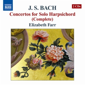 Bach - Concerti For Solo Harpsichord i gruppen Externt_Lager / Naxoslager hos Bengans Skivbutik AB (549023)