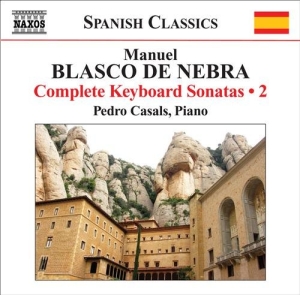 Blasco De Nebra - Keyboard Music  Vol 2 i gruppen Externt_Lager / Naxoslager hos Bengans Skivbutik AB (549036)