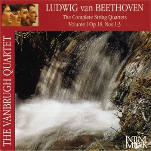 Beethoven Ludwig Van - Beethoven Stråkkvartetter Vol 1 i gruppen Externt_Lager / Naxoslager hos Bengans Skivbutik AB (549154)