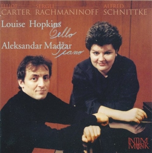 Hopkins Louise / Madzar Aleksandar - Sonatas For Cello And Piano i gruppen Externt_Lager / Naxoslager hos Bengans Skivbutik AB (549179)
