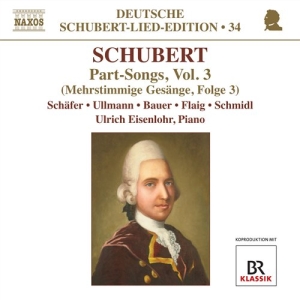 Schubert - Part Songs 3 For Male Voices i gruppen Externt_Lager / Naxoslager hos Bengans Skivbutik AB (549581)
