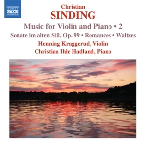 Sinding - Music For Violin And Piano  Vol 2 i gruppen Externt_Lager / Naxoslager hos Bengans Skivbutik AB (549584)