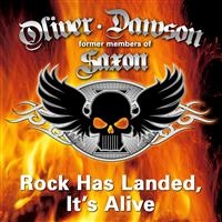 Oliver/Dawson Saxon - Rock Has Landed, It's Alive i gruppen CD / Hårdrock hos Bengans Skivbutik AB (549783)