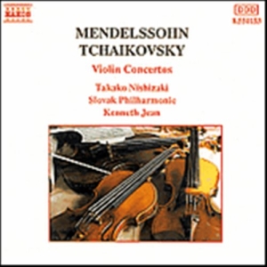 Mendelssohn/Tchaikovsky - Violin Concertos i gruppen Externt_Lager / Naxoslager hos Bengans Skivbutik AB (550038)