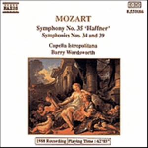 Mozart Wolfgang Amadeus - Symphonies 34 35 & 39 i gruppen Externt_Lager / Naxoslager hos Bengans Skivbutik AB (550043)