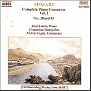 Mozart Wolfgang Amadeus - Complete Piano Concertos Vol 1 i gruppen Externt_Lager / Naxoslager hos Bengans Skivbutik AB (550044)