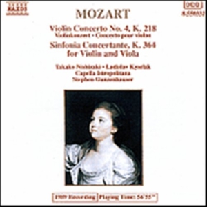 Mozart Wolfgang Amadeus - Violin Concerto 4 i gruppen Externt_Lager / Naxoslager hos Bengans Skivbutik AB (550046)