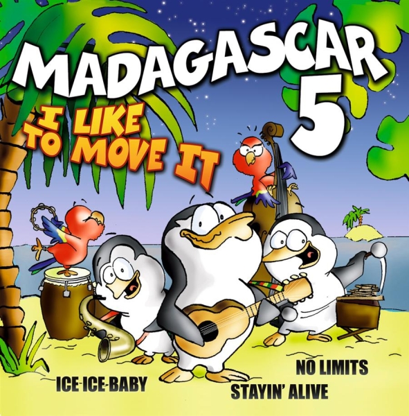 Madagascar 5 - I Like To Move It - Hit Album i gruppen CD / Toppsäljare hos Bengans Skivbutik AB (550156)