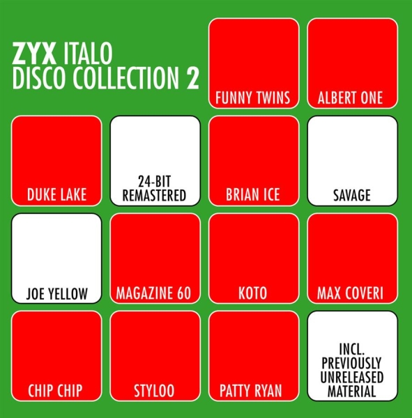 Various Artists - Zyx Italo Disco Collection 2 i gruppen CD / Toppsäljare hos Bengans Skivbutik AB (550255)