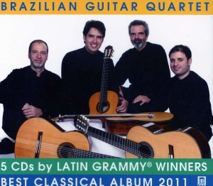 Brazilian Guitar Quartet - Box Set i gruppen CD / Klassiskt hos Bengans Skivbutik AB (5502993)