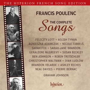 Poulenc - The Complete Songs i gruppen CD hos Bengans Skivbutik AB (5503010)