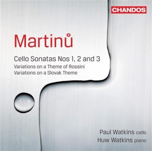 Martinu - Cello Sonatas i gruppen CD / Klassiskt hos Bengans Skivbutik AB (5503032)