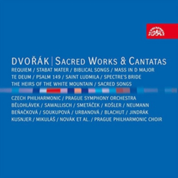 Dvorák Antonín - Sacred Works & Cantatas (8 Cd) i gruppen CD / Toppsäljare hos Bengans Skivbutik AB (5503081)