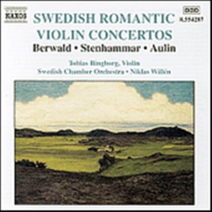 Berwald/Stenhammar/Aulin - Swedish Romantic Violin Concer i gruppen CD hos Bengans Skivbutik AB (5503134)
