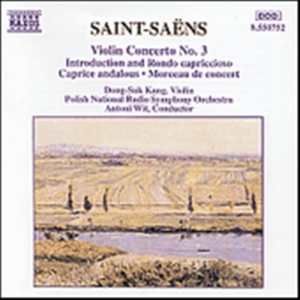 Saint-Saens Camille - Violin Concerto No 3 i gruppen CD / Klassiskt hos Bengans Skivbutik AB (5503223)