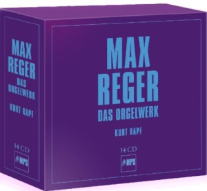 Reger Max - The Organ Works (14 Cd) i gruppen CD hos Bengans Skivbutik AB (5503462)